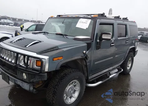 2007 Hummer H2 Suv z USA, uszkodzony, nr VIN 5GRGN23U47H109548